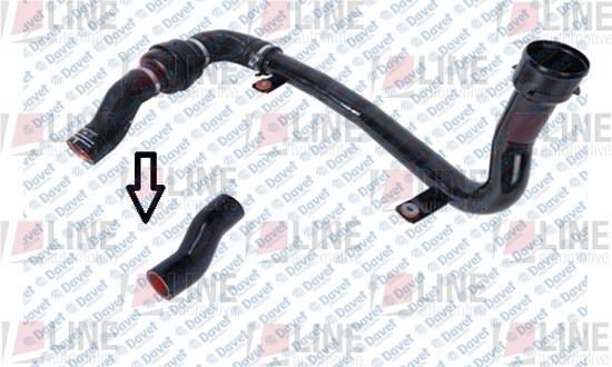 LINE L411300630 Turbo Hortumu Ducato - Boxer - Jumper 2.0-2.2 15> {Metal Boru Haric}